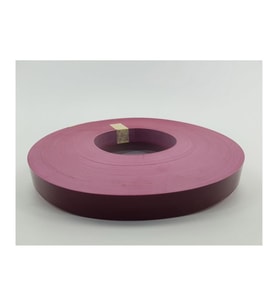 KENAR BANDI PVC TUTKALLI 22MM*040MM 50MT PARLAK BORDO