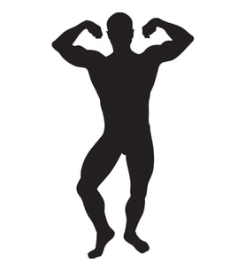 BODY GYM FOLYO STİCKER DERSTV1097 200cm Uzunluk (Karışık)