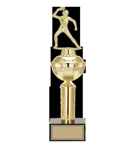 ODAK KUPA - Figürlü Kupalar - Masa Tenisi Kadın Figürlü Kupalar FG-047 C - 38 cm