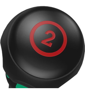 Wera 1850 PH Kraftform BallGrip/Yumru Saplı Yıldız Tornavida, PH 1 x 80 mm