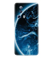 Xiaomi Mi 13 Lite Kılıf Silikon Desen Özel Seri Blue Planet 1610