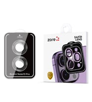 Vendas Xiaomi Redmi Note 13 Pro 4G Zore Kamera Lens Koruyucu Cam Filmi (Siyah)