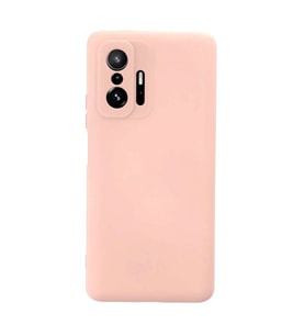 Mi 11T Pro Kılıf Nano içi Kadife Silikon - Pudra