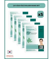 Dermal Çay Ağaci Özlü Kollajen Maskesi 23 gr 5 Adet