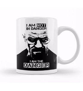 Breaking Bad I Am The Danger 02 Kupa Bardak Porselen