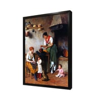 A Helping Hand Çerçeveli Mdf Tablo