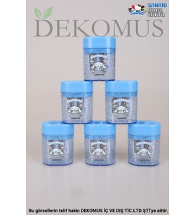 DEKOMUS İLE YENİ SEZON LİSANSLI CINNAMOROLL " 2 ADET " ÇİFT BIÇAKLI OVAL KALEMTRAŞ (Pembe)