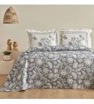 Karaca Home Clay Çift Kişilik Yatak Örtüsü Seti İndigo 