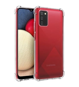 SM Galaxy A02S - M02S Anti-Drop Shockproof Darbe Emici Silikon Kılıf-(5775) - HUOBPS2532-1935