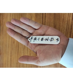 Friends Dizisi Logo Anahtarlık Anahtar Süsü