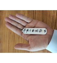 Friends Dizisi Logo Anahtarlık Anahtar Süsü