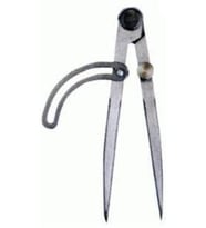 Profesyonel 250 mm Kanatlı Pergel, Hassas ve Dayanıklı Tasarım