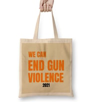 Wear Orange We Can End Gun Violence 2021 Bez Çanta Uzun Saplı