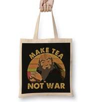 Avatar Iroh Make Tea Not War 03 Bez Çanta Uzun Saplı