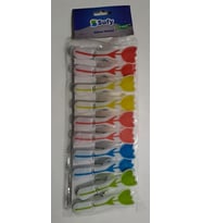 SUFY SİLİVER SİLİKON MANDAL 10 LU SV-50