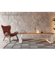 Ntconcept Kue Masif Ahşap Sehpa