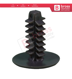 Fiat için 10 Adet Plastik Klips Gri 712113631