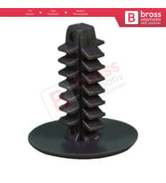 Fiat için 10 Adet Plastik Klips Gri 712113631