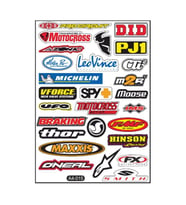 Gogo A4 30 Parça Sticker A4-015
