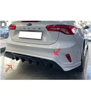 Ford Focus 4 Sedan Arka Ek Siyah Plastik  2019 2020 2011 2022
