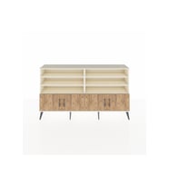 Arges Konsol 6 Raflı 4 Kapaklı 176x30x99 Aytaşı-Çam/Aytaşı