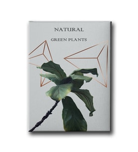 Green Plants Canvas Tablo MİND235