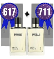Bargello Parfüm 617 Erkek Oriental 50 ML + 711 Erkek Fresh 50 ML EDP