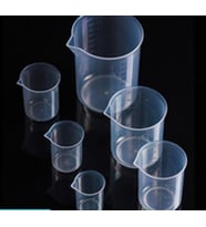 PLASTİK BEHERGLASS SETİ (50+100+250+500+1000) ml