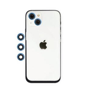 Apple İphone 14 Shine Kamera Lens - Mavi
