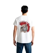 Punk Müzik Ruhuna Saygı Baskılı Erkek Tişört