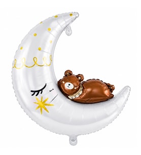 Ayıcıklı Ay Dede Folyo Balon