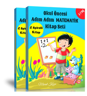 Okul Öncesi Adım Adım Matematik Kitap Seti