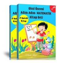 Okul Öncesi Adım Adım Matematik Kitap Seti