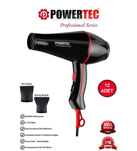 12 ADET TR-601 Profesyonel Fön Makinesi