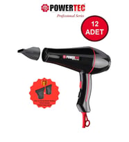 12 ADET TR-601 Profesyonel Fön Makinesi
