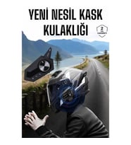 Mey İthalat® Intercom Kask Kulaklığı ANC Özelliği Yüksek Ses Kaliteli Bluetooth Kulaklık
