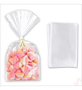 Kurabiye ve Şeker Poşeti 20cm x 10cm - 25 Adet (STD)