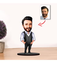 Kisiye Özel Karikatür Erkek Biblo MODEL 3