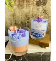 Yabanmersinli Waffle Aromalı Mum/ Blueberry Waffle Scented Decorative Candle
