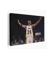Kobe Bryant Los Angeles Lakers Kanvas Tablo / Black Mamba-5152