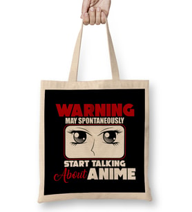 Funny May Spontaneously Start Talking About Anime Bez Çanta Uzun Saplı