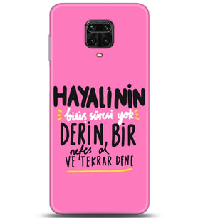 Xiaomi Redmi Note 9S Kılıf HD Baskılı Kılıf - Followed Institution 0423