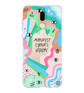Huawei Mate 10 Lite Uyumlu Baskılı Yumuşak Silikon Şeffaf Telefon Kılıfı