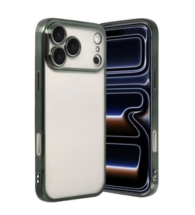 Apple İphone 17 Pro Max Razer Lensli Silikon - Yeşil
