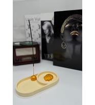 Asterya Home Atatürk Temalı Tütsülük (Doğal Beyaz)