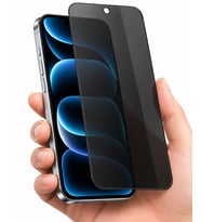SPOLO iPhone 17 Pro Max Hayalet Ekran Koruyucu 500CC Full HD Large Arc Gizlilik Camı Darbe ve Çizilm