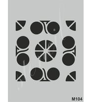 Stencil Boyama Şablonu 15x20 cm. M104 