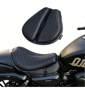 Motosiklet Sele Minderi 3D Jel Petek Şok Emici Konfor Pedi Universal