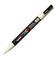 UNİ POSCA SU BAZLI POSTER MARKER 0.9-1.3 FİL DİŞİ PC-3M