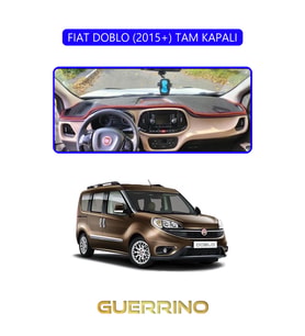 FIAT DOBLO 2015+ TAM KAPALITORPİDO KORUMA HALISI MAVİ KENAR